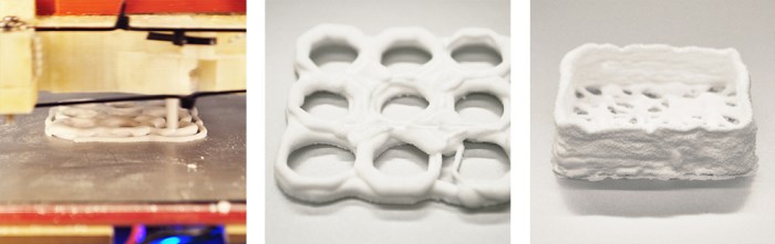 3D printing salt, 3D printer, melting salt, extruder, technique, innovation, Karlijn Sibbel, material design, salt, NaCl, Artechlab, paste extruder, reprap