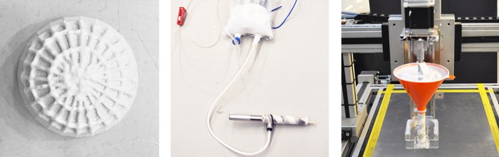 3D printing salt, 3D printer, melting salt, extruder, technique, innovation, Karlijn Sibbel, material design, salt, NaCl, Artechlab, extruder design