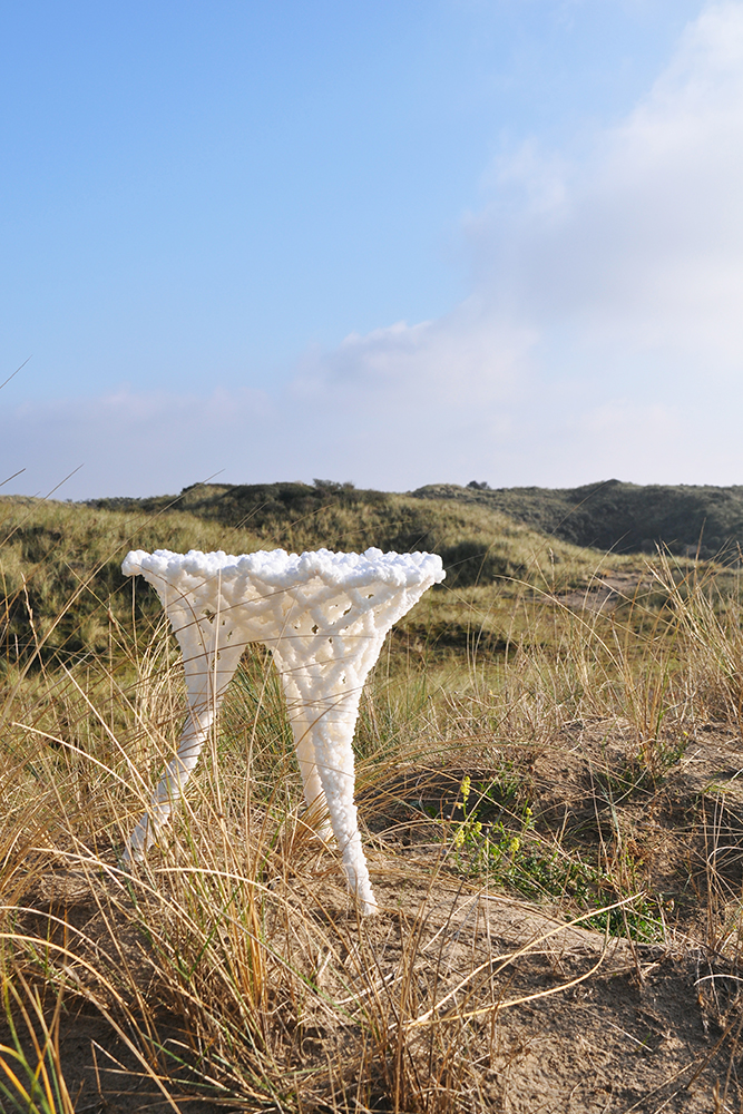 SEAt, dune, salt stool, salt chair, sea stool, sea salt, Karlijn Sibbel, Dutch Dunes